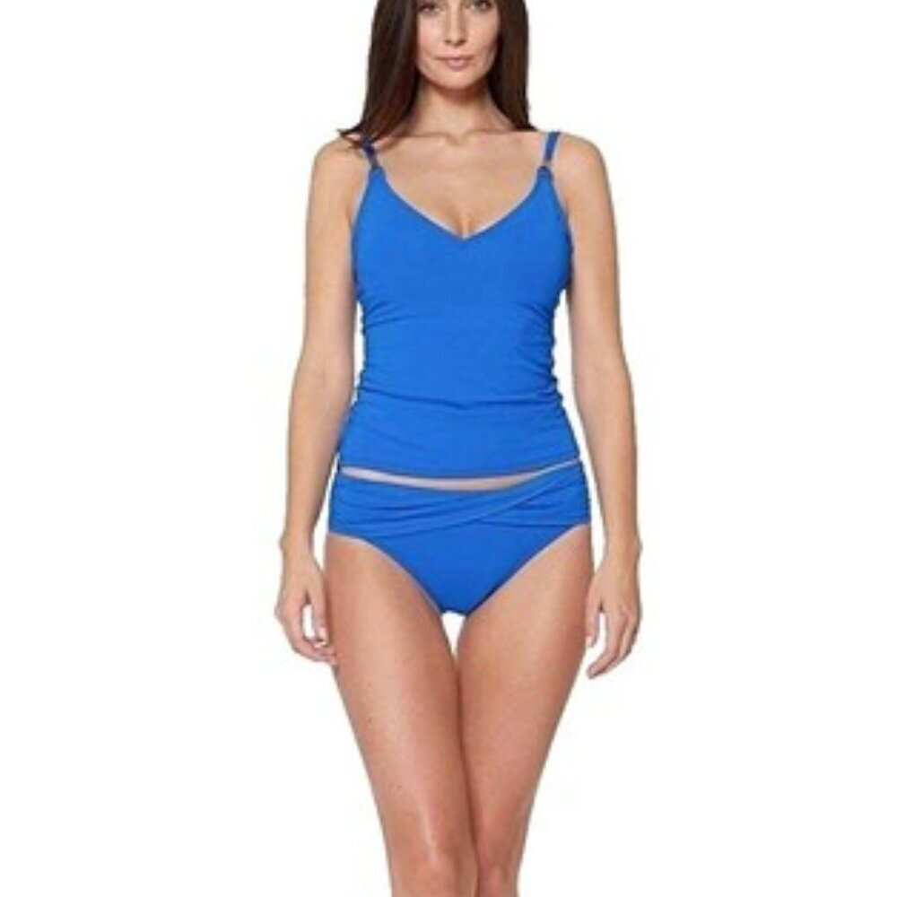 NWT Bleu Rod Beattie Kore Scoop Neck Underwire Tankini Top & Bottom Set 14
